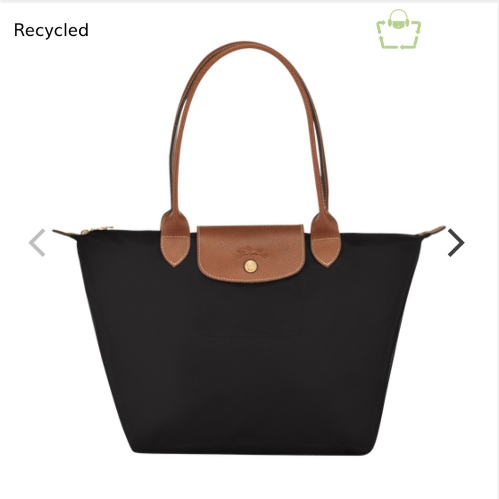 NWT Longchamp Le Pilage Original Navy tote bag L